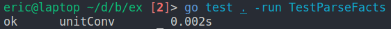 pass parse